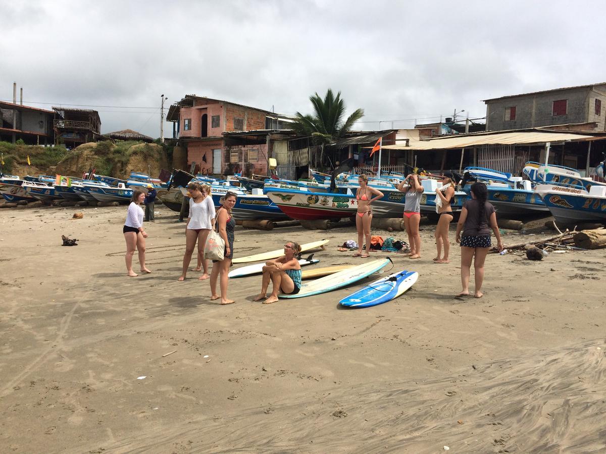 Hostal Puerto Engabao "El Surf Shelter" Экстерьер фото